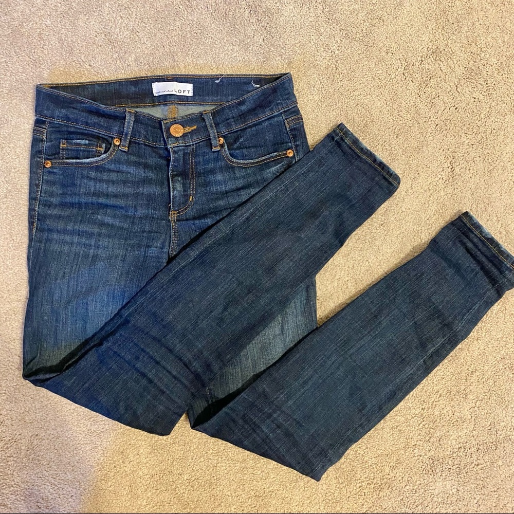LOFT skinny jeans